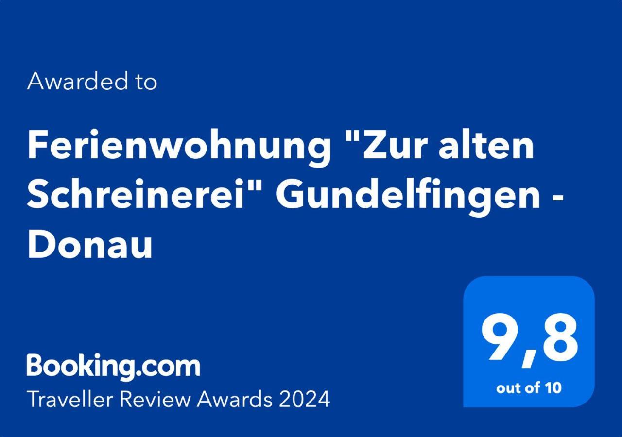 Ferienwohnung "Zur Alten Schreinerei" Gundelfingen - Donau Gundelfingen an der Donau Εξωτερικό φωτογραφία